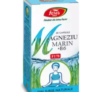 Magneziu + B6, F178, 30 capsule – Fares