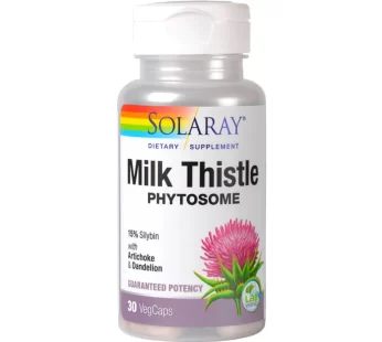 Milk Thistle Phytosome, Solaray, 30 cps – Secom