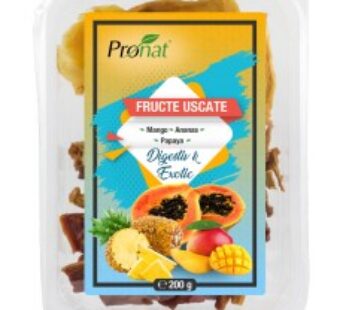 MIX DE FRUCTE USCATE „DIGESTIV & EXOTIC”  200G