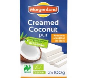 Crema de cocos BIO solida, 100% cocos, 2*100 g MORGENLAND