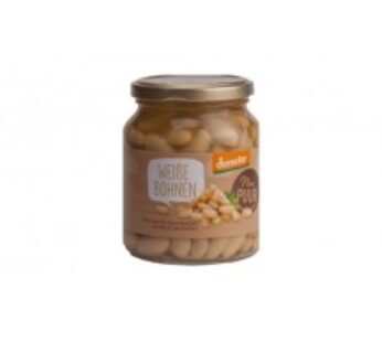 Fasole alba BIO, greutate bruta 350 g Nur PUUR