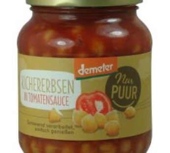 Naut Bio in sos de rosii, 350 g Nur PUUR