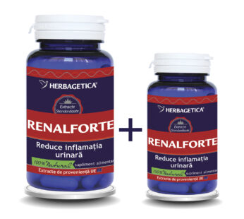 Pachet Renal Forte 60+10cps Gratis – Herbagetica