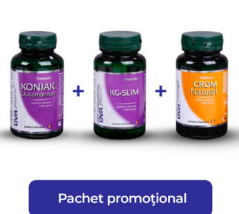 Pachet Konjak + KG-Slim + Crom Natural