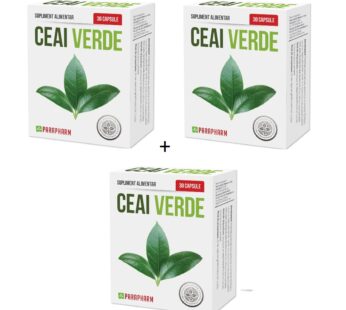 Ceai Verde capsule – PROMO 2+1 – Parapharm