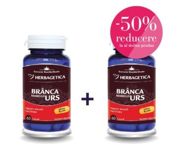 Pachet Branca Marelui Urs 60+60cps – Herbagetica