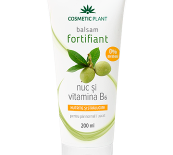 Balsam fortifiant cu nuc şi vitamina B6, 200ml – Cosmetic Plant