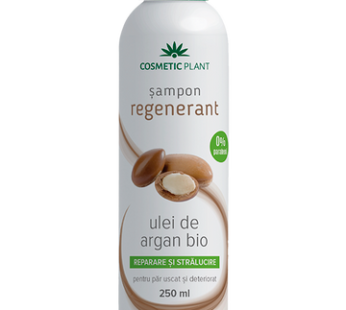 Șampon regenerant cu ulei de argan bio, 250ml – Cosmetic Plant