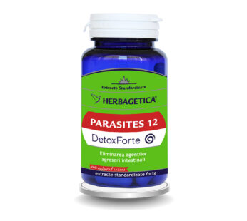 Parasites 12 Detox forte 60cps – Herbagetica