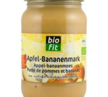 Piure de mere cu banane, BIO 360gr Bio Fit