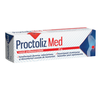 Proctoliz Med crema rectala, 25g – Fiterman Pharma