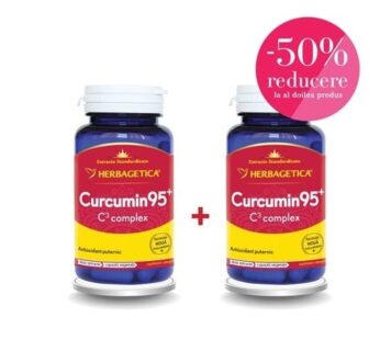 Pachet Curcumin95+ C3 Complex 30+30cps – Herbagetica