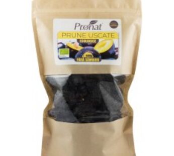 Prune uscate Bio, fara samburi, 600g