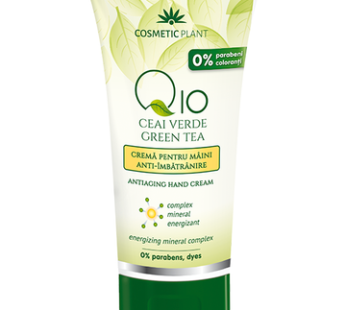 Cremă mâini anti-ageing Q10 + ceai verde, 100ml – Cosmetic Plant