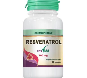 Resvida  Resveratrol 100 mg, 30cps – Cosmo Pharm
