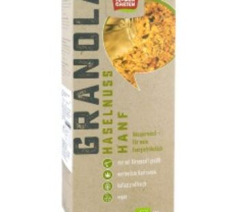 Musli bio Granola cu alune de padure si seminte de canepa, 350 g ROSEN GARTEN