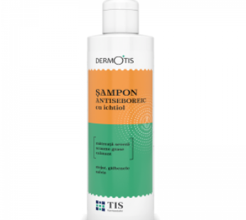 DermoTIS Șampon antiseboreic cu ichtiol, 100ml