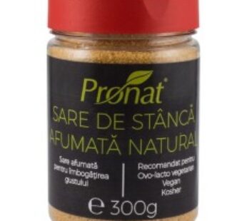 Sare de stanca afumata natural, 300 g