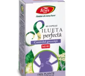 Silueta perfectă controlul greutății, M101, 60 capsule – Fares