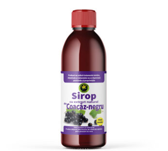 Sirop de Coacaz-negru fara zahar 500ml – Hypericum
