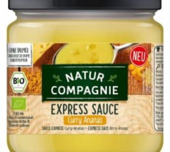 Sos asiatic BIO de curry si ananas, Express Sauce, 325 ml Natur Compagnie