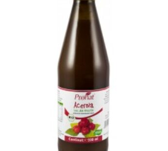 Suc de Acerola 100%, bio, 330 ml Medicura
