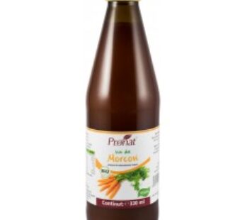 Suc de morcovi 100%, bio, 330 ml Medicura