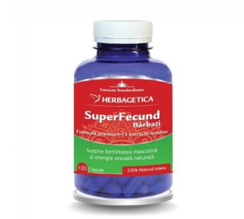 SuperFecund barbati 120cps – Herbagetica