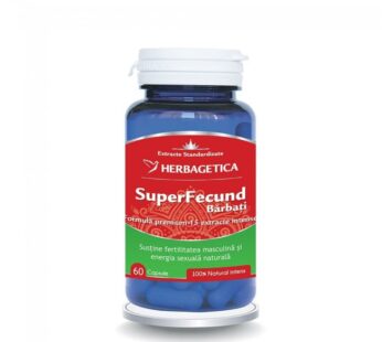 SuperFecund barbati 60cps – Herbagetica