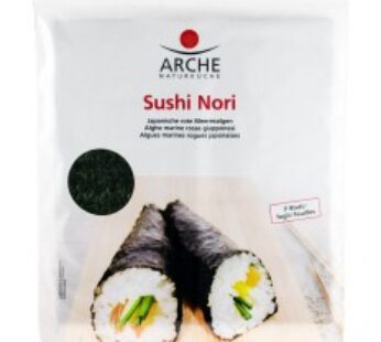 SUSHI NORI ALGE MARINE PRAJITE PENTRU SUSHI, 7 FOI X 2,4 G / 17 G ARCHE