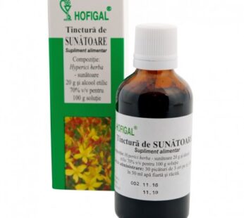 Tinctura de sunatoare, 50ml – Hofigal