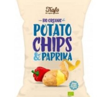 TRAFO – Chipsuri BIO cu paprika, 40 g