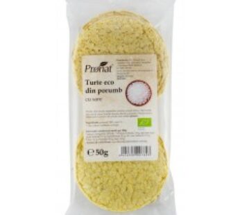 Turte BIO din porumb cu sare, 50g
