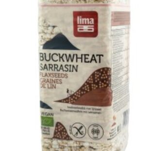 Vafe Bio din hrisca si seminte de in, 130 g LIMA