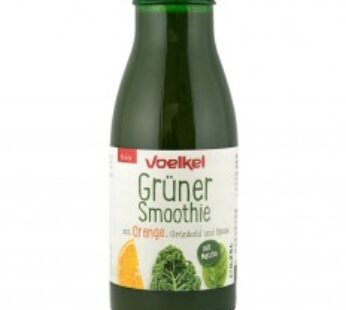 Smoothie verde BIO, cu portocale, varza verde si spanac, 0,25L VOELKEL