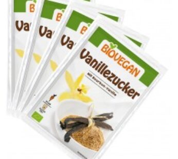 Zahar vanilat Bio, 4*8 g Biovegan