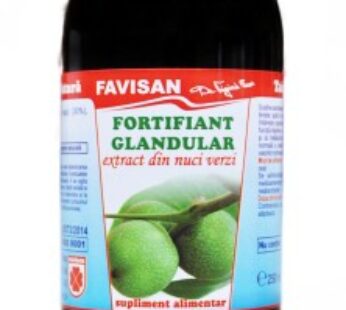 Fortifiant glandular, 250 ml – Favisan