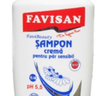 FaviBeauty Sampon Crema pentru Par Sensibil, 200ml – Favisan