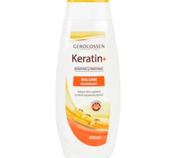 Balsam regenerant cu keratina si pantenol – Keratin+, 400 ml – Gerocossen