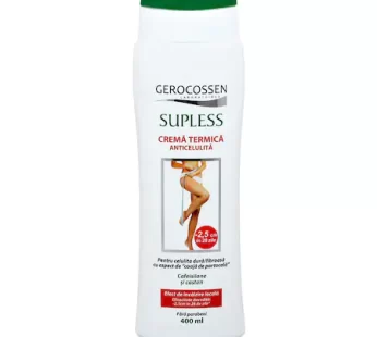 Crema termica anticelulita Supless, 400 ml – Gerocossen