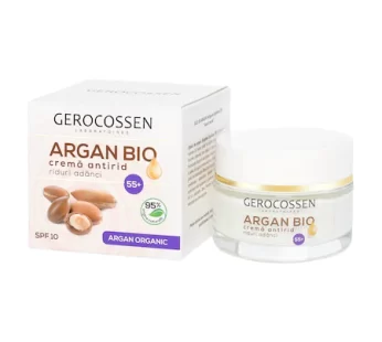 Crema antirid riduri adanci 55+ Argan Bio, 50 ml – Gerocossen