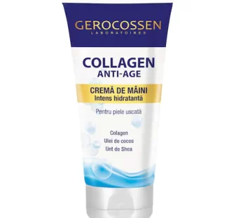 Crema de maini intens hidratanta Collagen Anti-Age, 75 ml – Gerocossen