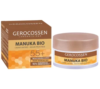 Crema antirid – riduri profunde 55+ Manuka Bio, 50 ml – Gerocossen