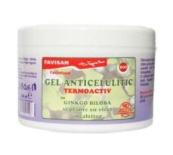 Gel anticelulitic termoactiv, 300ml – Favisan
