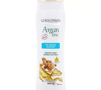 Gel de dus nutritiv Argan Line, 400 ml – Gerocossen