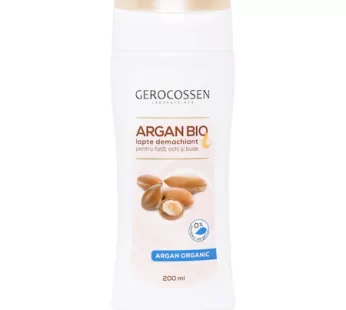 Lapte demachiant Argan Bio, 200 ml – Gerocossen
