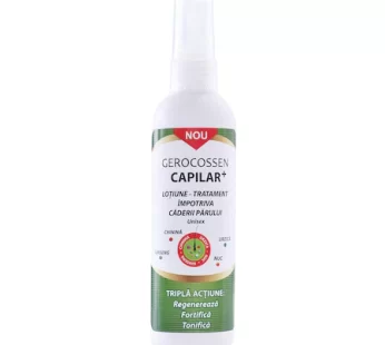 Lotiune impotriva caderii parului Capilar+, 125 ml – Gerocossen