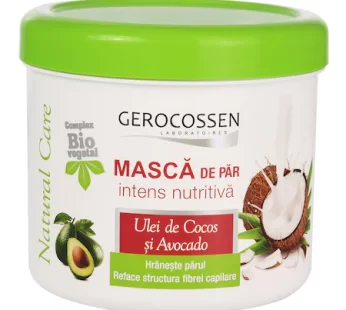 Masca de par intens nutritiva cu Cocos Bio si Avocado Natural Care, 450 ml – Gerocossen