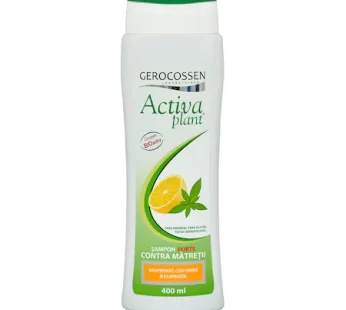 Sampon forte contra matretii Activa Plant, 400 ml – Gerocossen