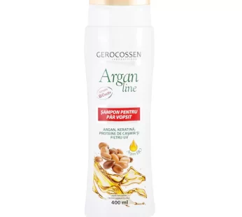 Sampon pentru par vopsit Argan Line, 400 ml – Gerocossen